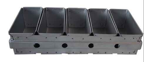 GATTO Five Pan Bread Tray Alusteel (Standard)